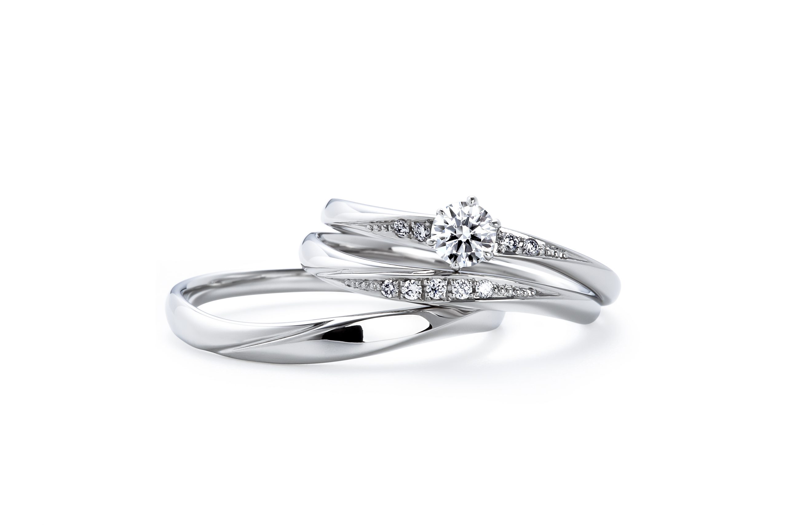 結婚指輪　婚約指輪　仙台　安い　セットリング