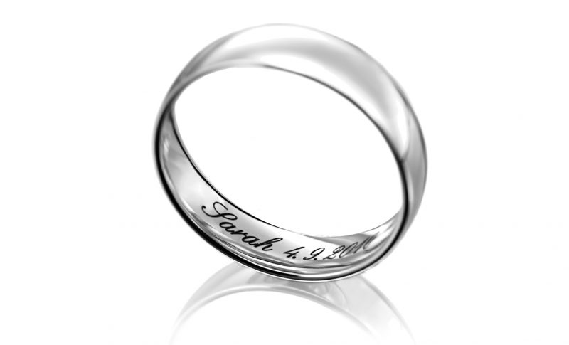 仙台結婚指輪刻印