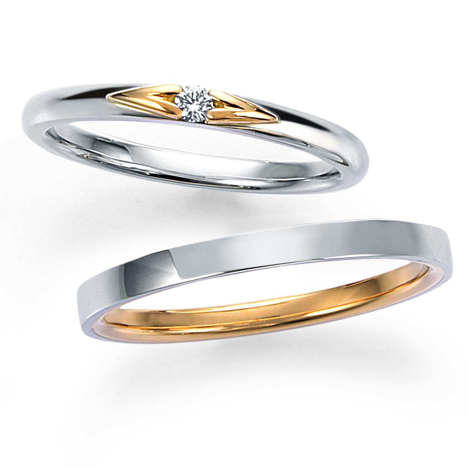 モニッケンダムの人気ハート結婚指輪